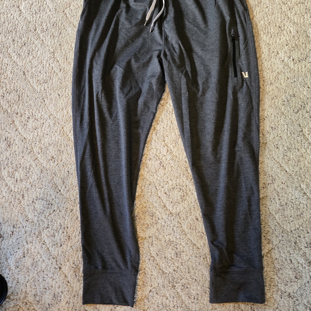 Vuori Charcoal Gray Performance Joggers
